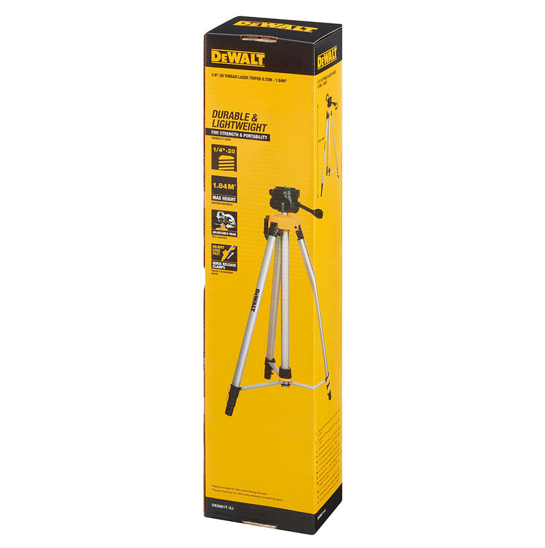 Dewalt DE0881T Extendable Laser Tripod 0.75m-1.84m