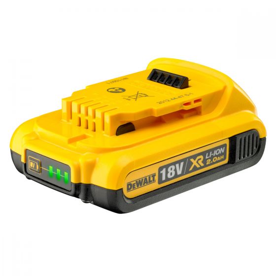 DEWALT DCB183 18V XR SLIDE 2.0AH LI-ION BATTERY