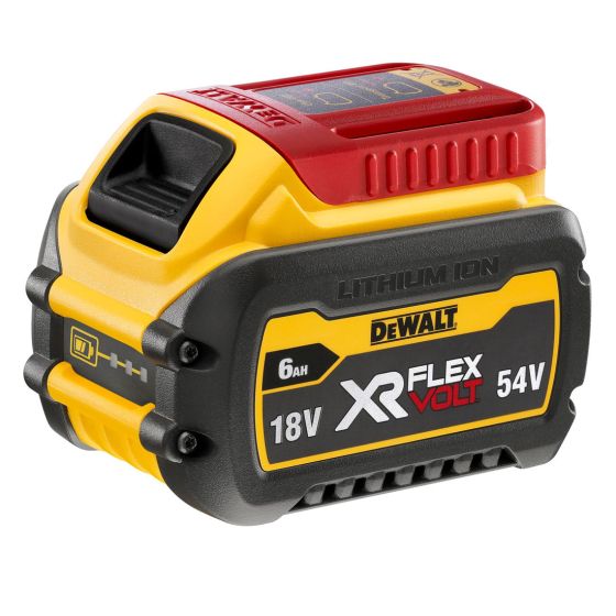 DEWALT DCB546 XR FLEXVOLT CONVERTIBLE 18V/54V LITHIUM-ION 6.0AH BATTERY