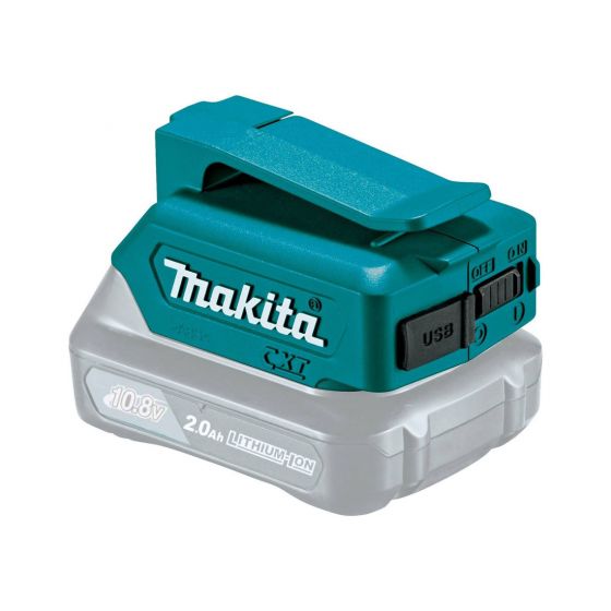 MAKITA DEAADP06 USB CHARGING 10.8V / 12V MAX CXT LITHIUM-ION BATTERY ADAPTER