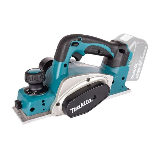 MAKITA DKP180ZJ 18V LXT CORDLESS PLANER 82MM BODY ONLY IN MAKPAC CARRY CASE