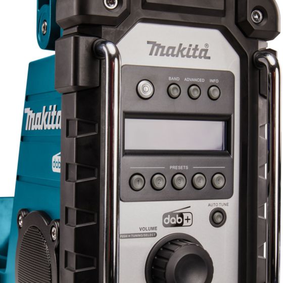MAKITA DMR110N 18V LXT / 12V MAX CXT DAB+ DIGITAL JOB SITE RADIO