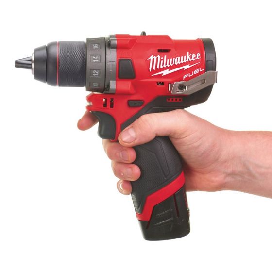 MILWAUKEE M12 FPD2-0 12V 13MM FUEL SUB COMPACT COMBI DRILL BODY ONLY