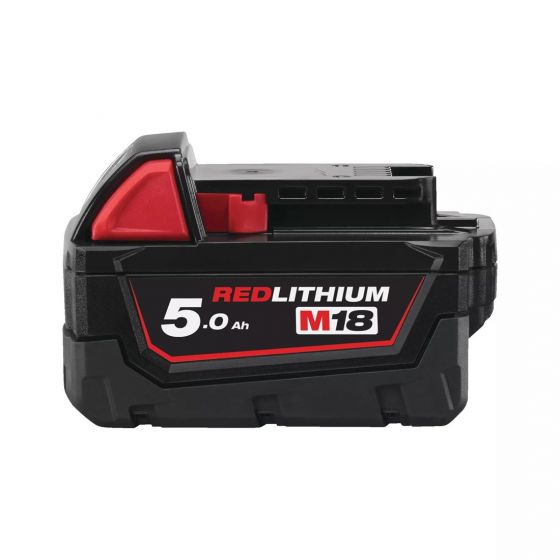 MILWAUKEE M18 B5 18V REDLITHIUM 5.0AH LI-ION BATTERY