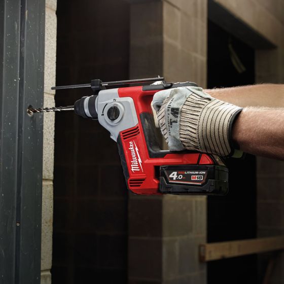 MILWAUKEE M18 BH-0 18V COMPACT 2 MODE SDS+ ROTARY HAMMER DRILL BODY ONLY