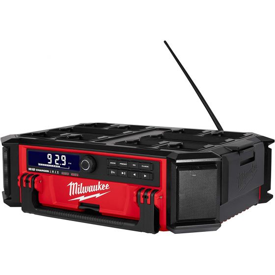 MILWAUKEE M18 PRCDAB+0 18V PACKOUT RADIO & CHARGER BODY ONLY